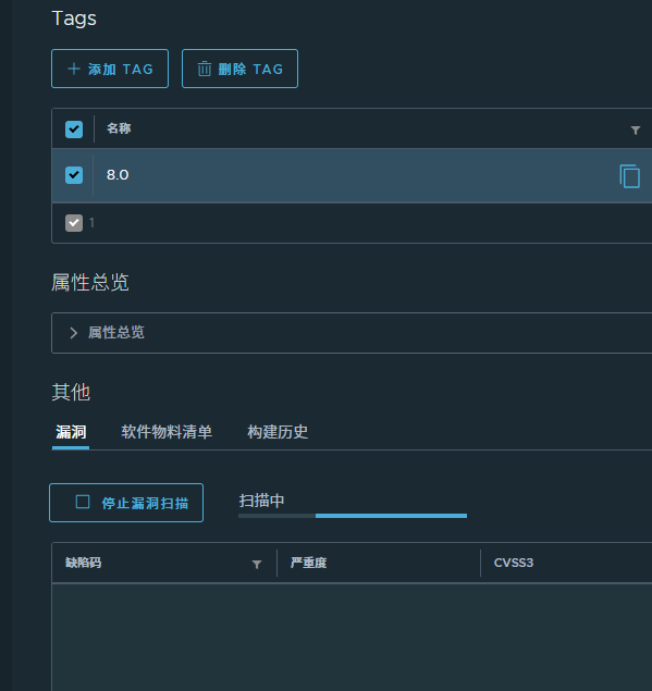 私有镜像仓库配置漏洞扫描