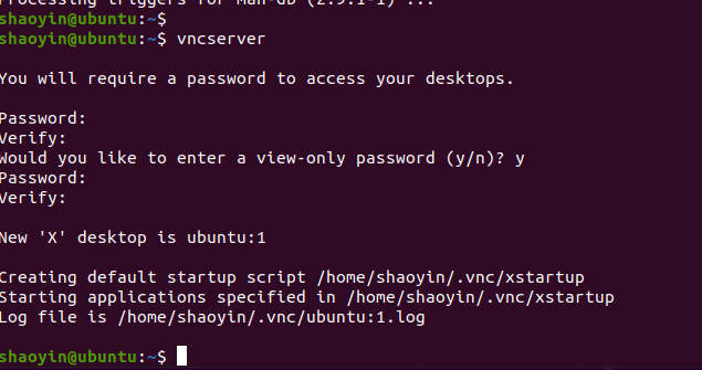 Ubuntu 安装VNC Server的教程